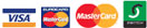 We accept credit cards